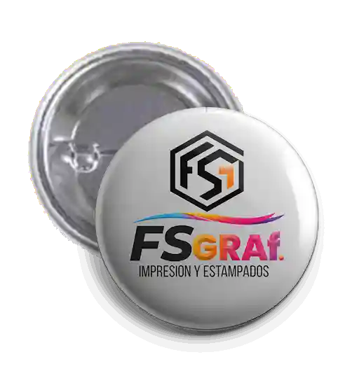 Chapita Pin/Alfiler 56mm - Pack 12unidades
